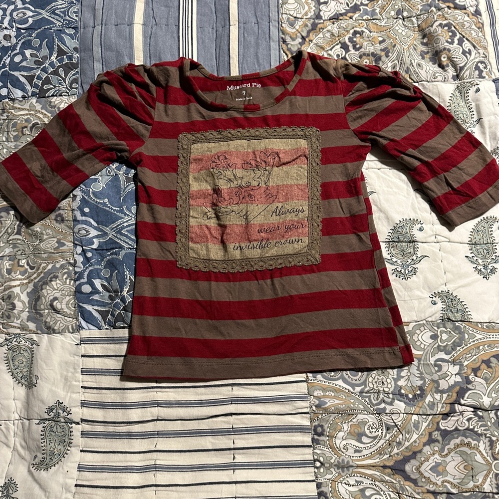 Mustard Pie top size 7